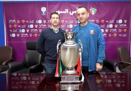 حسام السيد و بابلو فرانكو مع الكأس