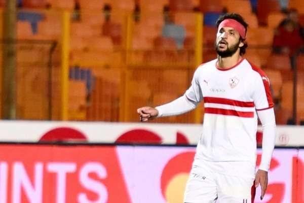 محمود علاء بعد الإصابة