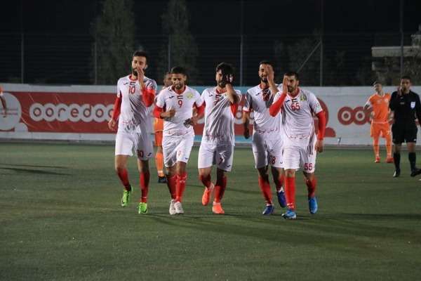 فرحة لاعبي البيرة بالتعادل