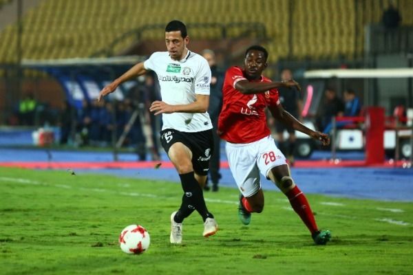 مواجهة سابقة بين الأهلي وحرس الحدود