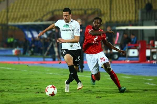 مواجهة سابقة بين الأهلي وحرس الحدود