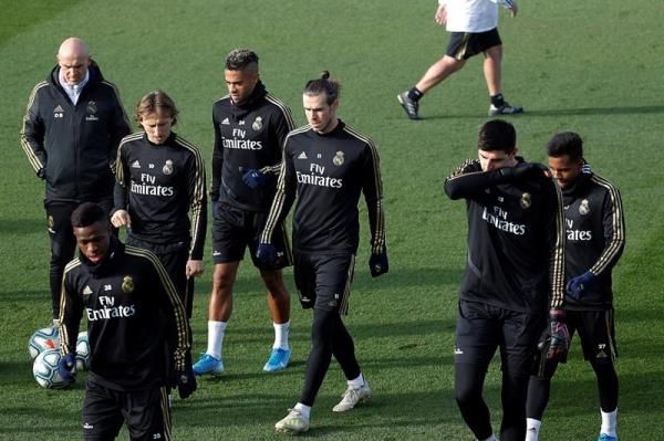 من مران ريال مدريد