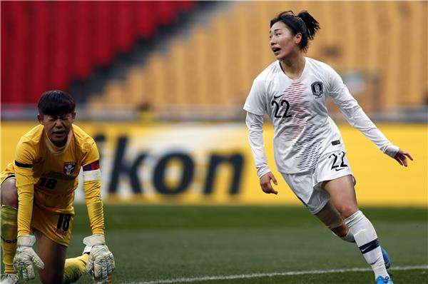 الكورية الجنوبية كانج تشاي ريم أمام تايوان