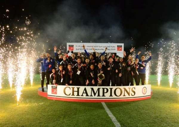 منتخب لبنان متوجا باللقب