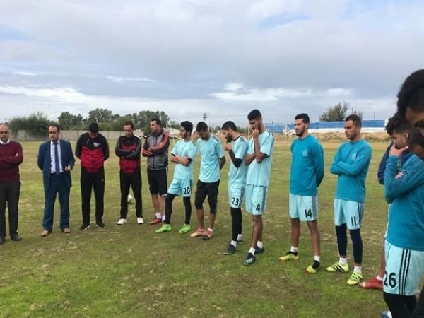  جانب من المران الأخير للصداقة 