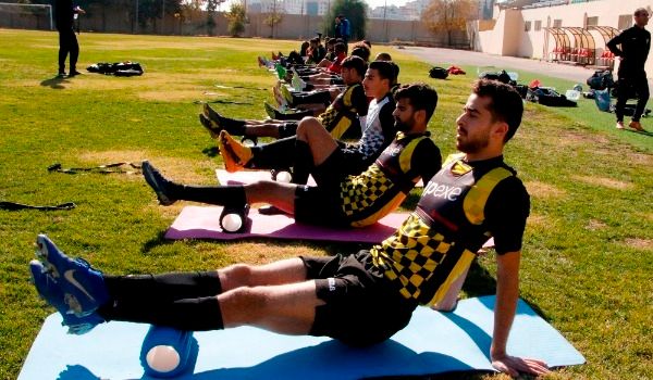 من تدريبات أولمبي الأردن