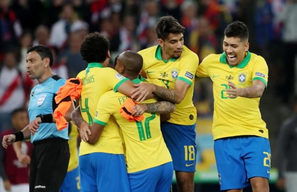 لاعبو البرازيل