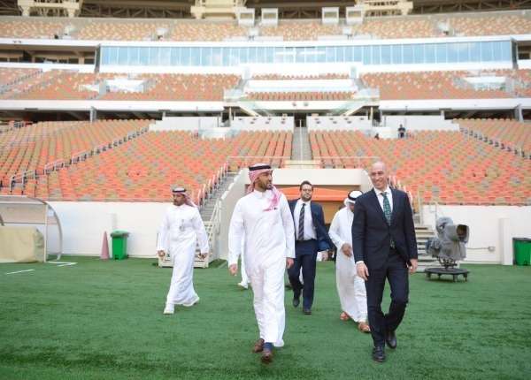 جانب من الزيارة