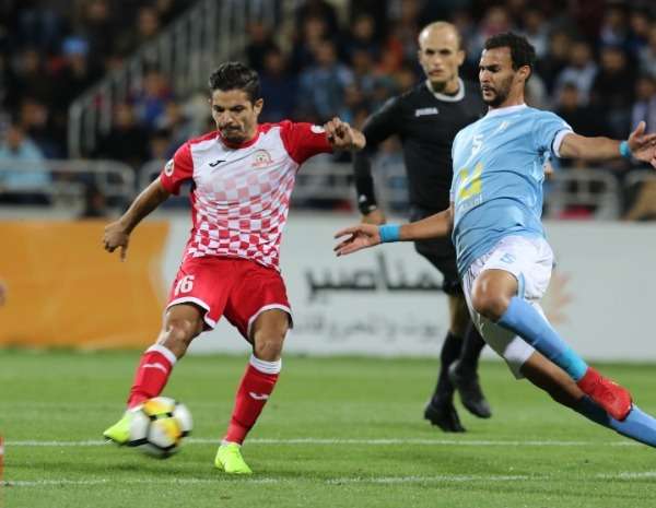 من لقاء سابق بين الفيصلي وشباب الأردن