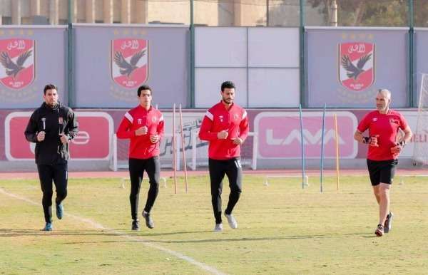 من تدريب حراس الأهلي