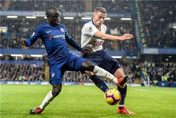 من مباراة سابقة بين توتنهام وتشيلسي