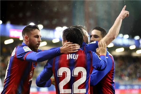 فرحة لاعبي إيبار