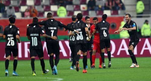 فرحة لاعبي مونتيري