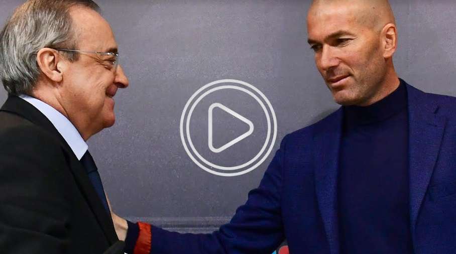 زين الدين زيدان وبيريز