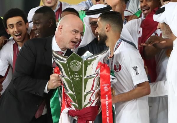 المنتخب القطري يتوج بكأس أمم آسيا