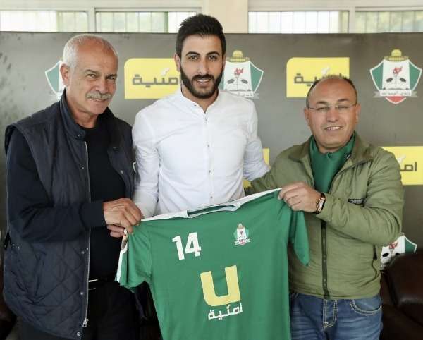 خطاب يتوسط شلباية والأسمر بعد التوقيع