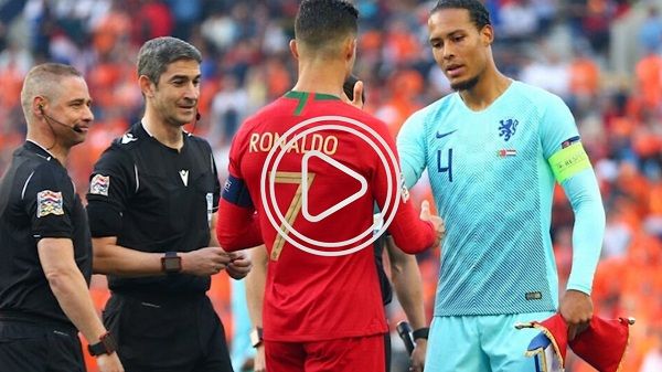 رونالدو وفان دايك