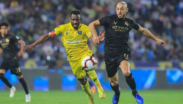 من مباراة سابقة بين النصر والتعاون