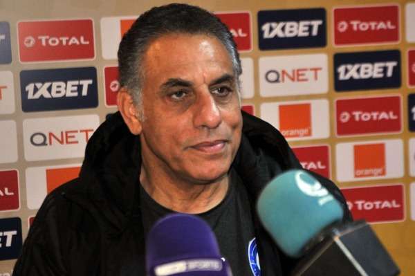 حمادة صدقي خلال المؤتمر الصحفي