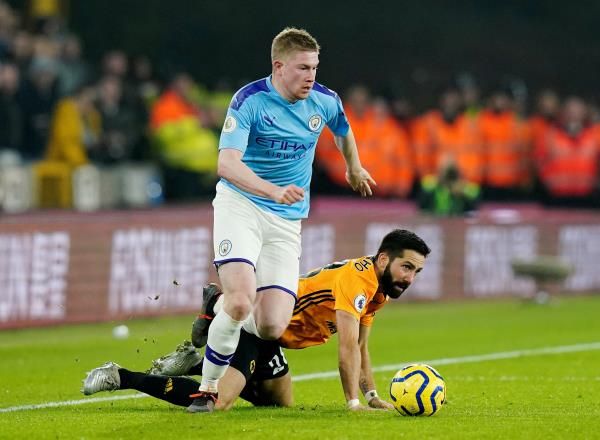 كيفن دي بروين من مباراة اليوم