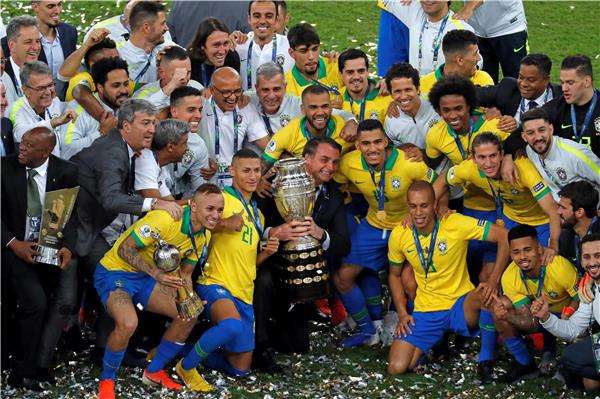منتخب البرازيل متوج بكأس كوبا أمريكا 2019