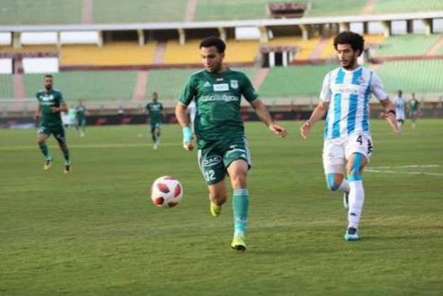 من لقاء سابق بين المصري وبيراميدز