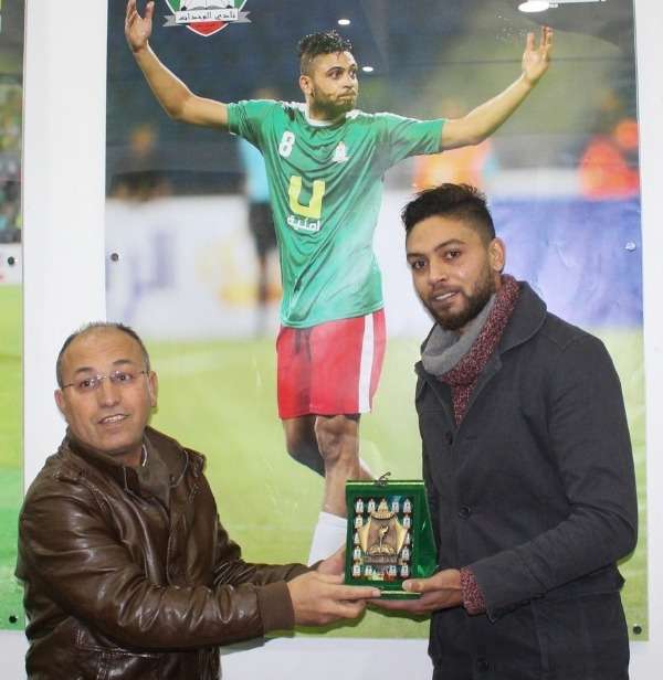 من تكريم مرجان بعد فسخ العقد