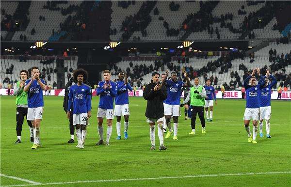 فرحة لاعبي ليستر سيتي