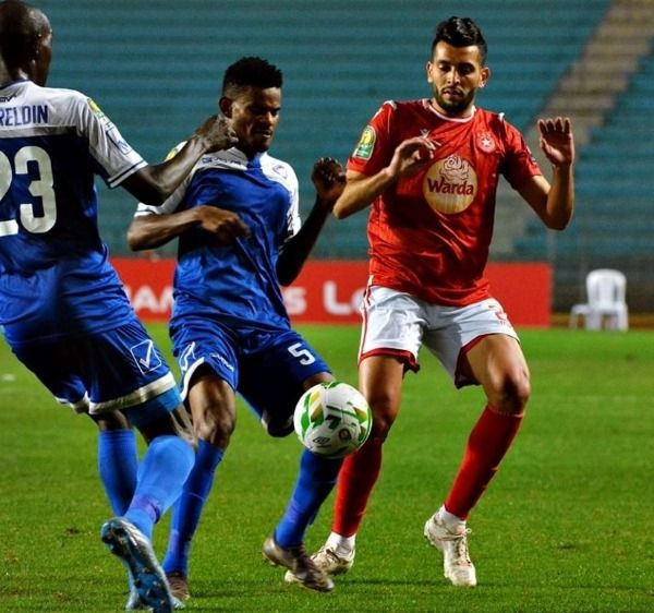 أمين بن عمر في المباراة