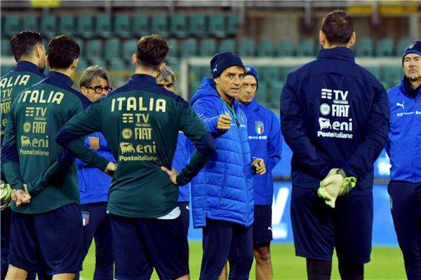 مانشيني مع منتخب إيطاليا