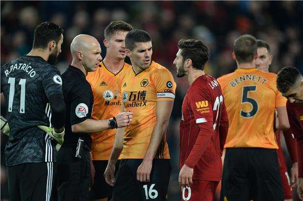 من مباراة ليفربول وولفرهامبتون