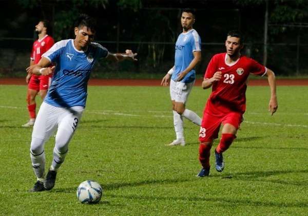 جانب من المباراة