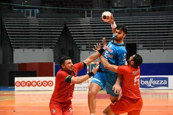 من مباراة اليوم بين تونس والمغرب