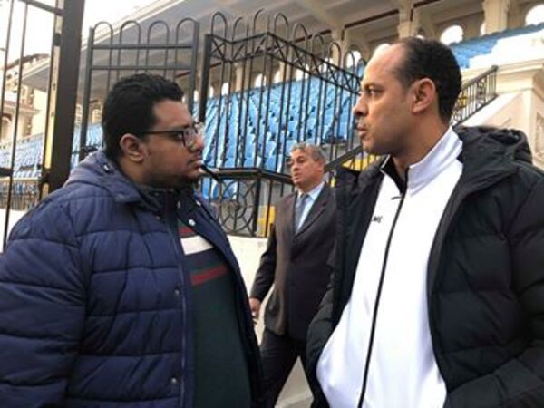 عماد النحاس مع مراسل كووورة 
