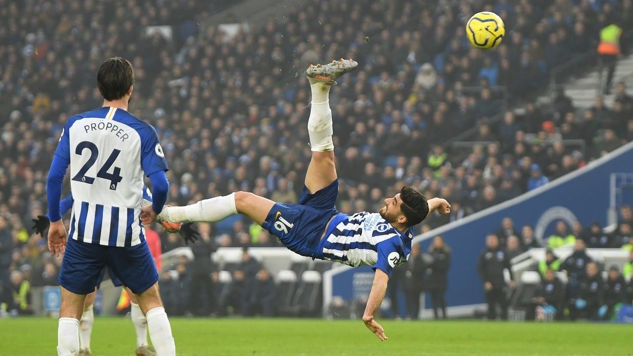 هدف الإيراني علي رضا جهانبخش بمرمى تشيلسي