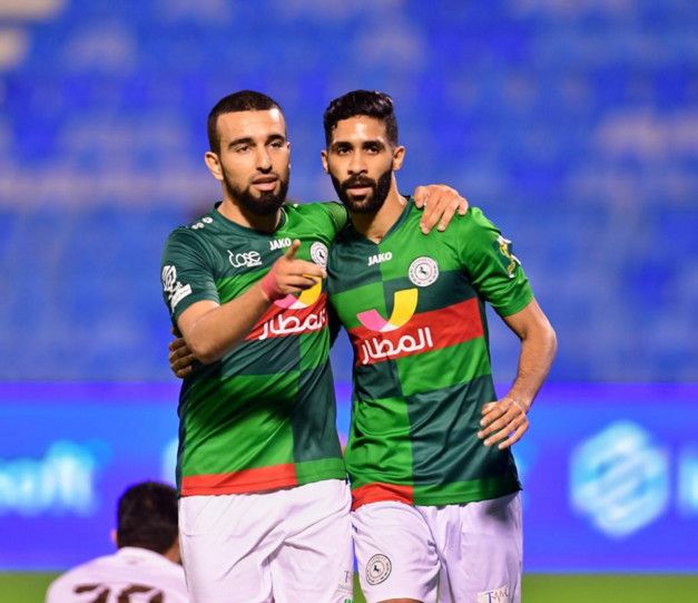 فرحة لاعبي الاتفاق