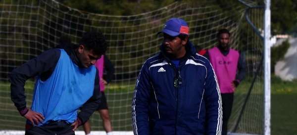 الاسعد الدريدي في تدريبات اليوم