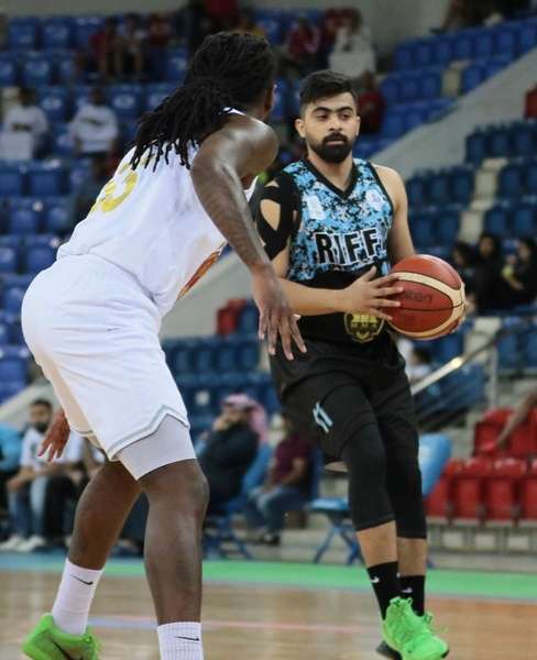 من مباراة الرفاع والمحرق