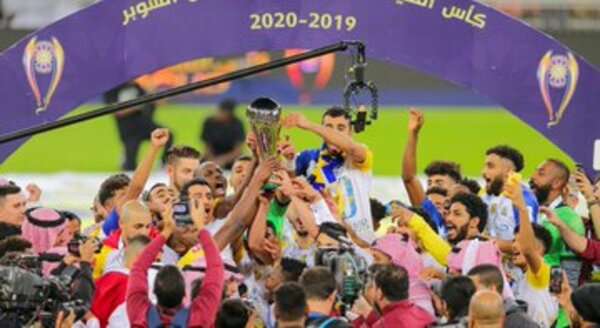 من تتويج النصر