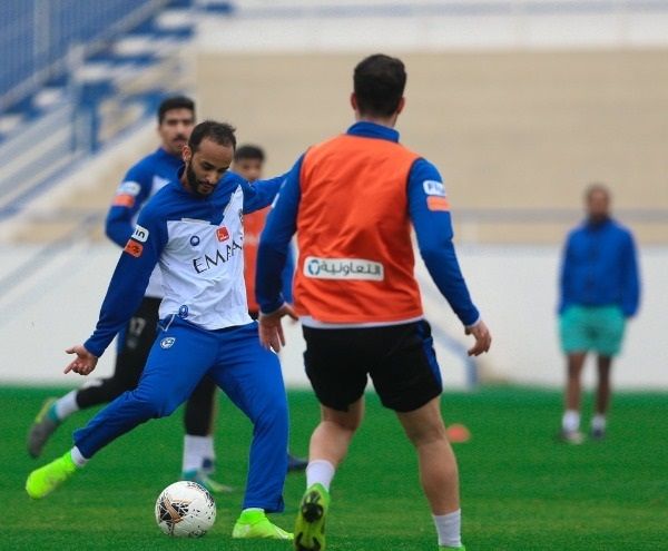 من تدريبات الهلال 