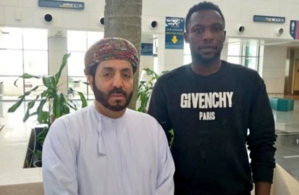 كابيرو مع نائب رئيس النصر الشيخ ثابت اليافعي