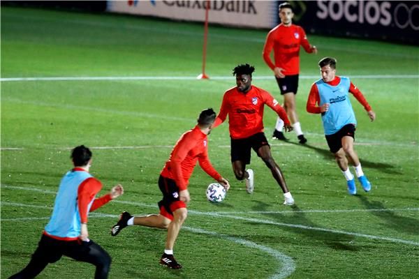 من مران أتلتيكو مدريد