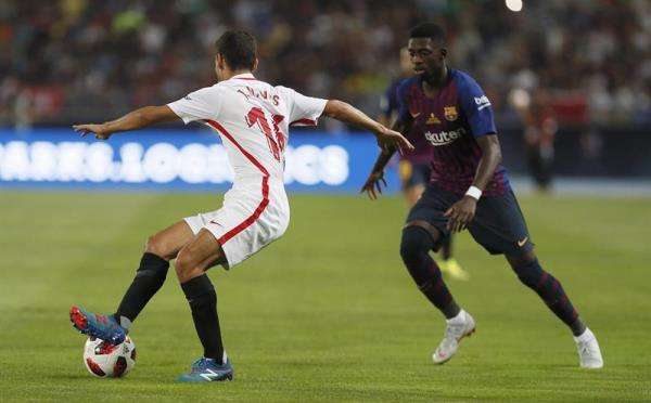 برشلونة وإشبيلية