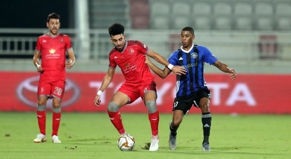 من مباراة سابقة بين الدحيل والسيلية