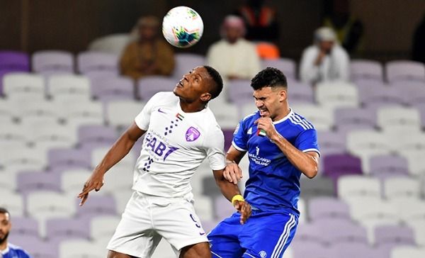 من لقاء العين والنصر في الدوري