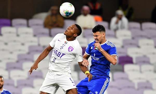 من لقاء العين والنصر في الدوري