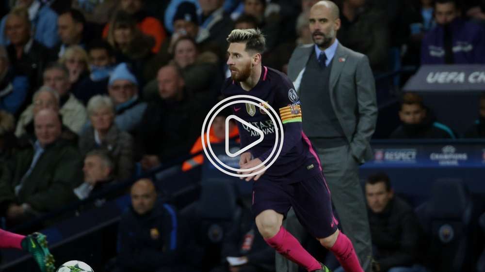 ميسي وجوارديولا