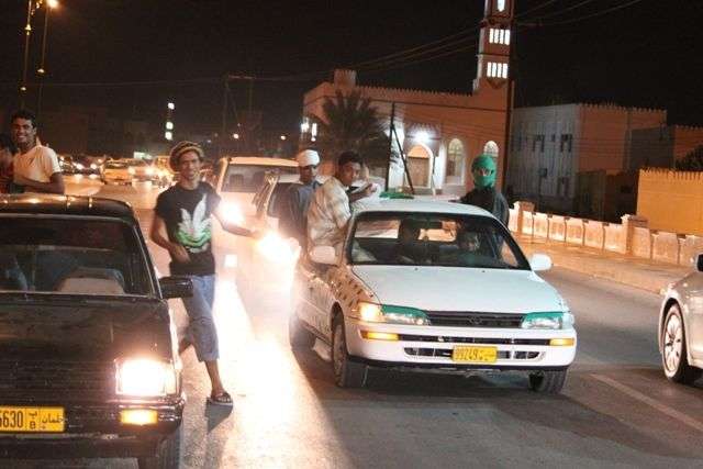 مسيرات الفرح في ولاية صور