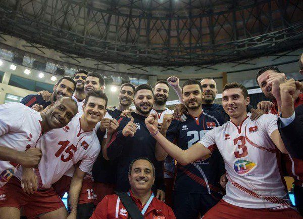 لاعبو منتخب تونس للطائرة