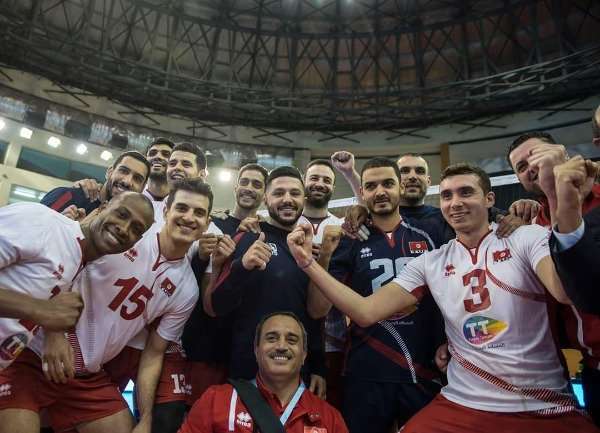 لاعبو منتخب تونس للطائرة